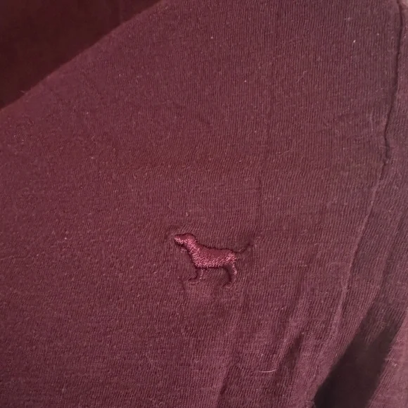 Victoria’s Secret PINK Small 3/4 Sleeve Baseball Tee - Picture 4 of 4